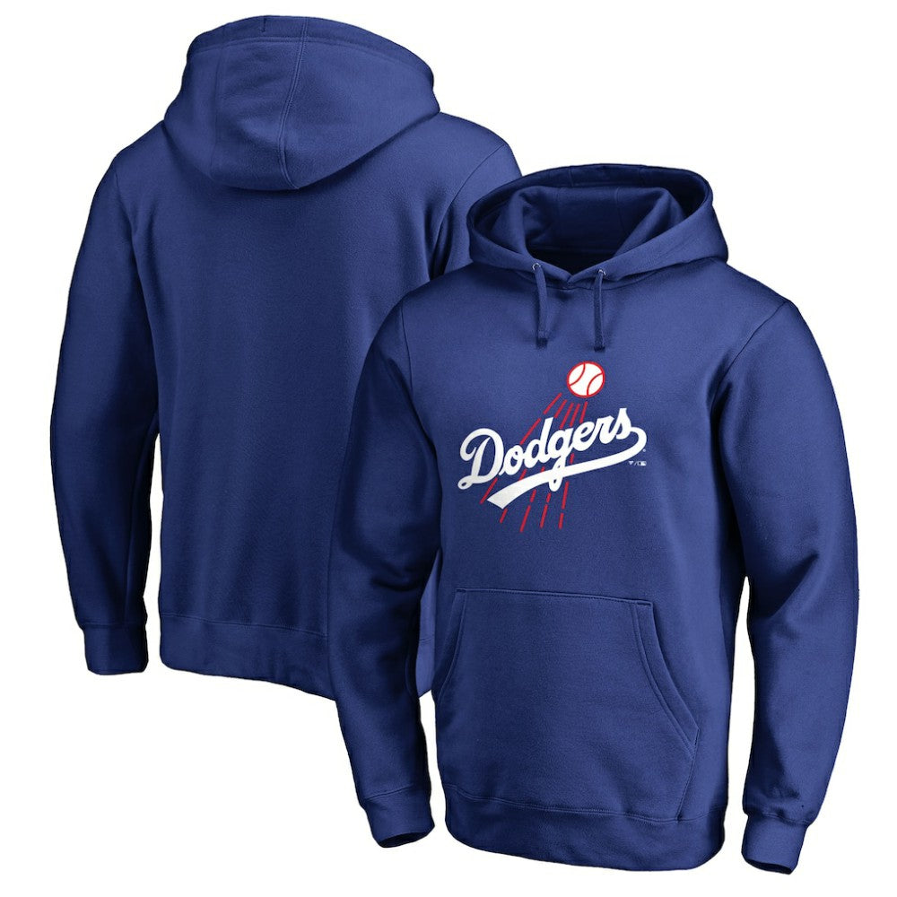 Los Angeles Dodgers Cooperstown Collection Huntington Pullover Hoodie - Royal Hoodies