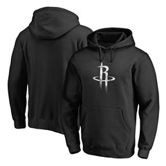 Houston Rockets Marble Logo Pullover Hoodie Black