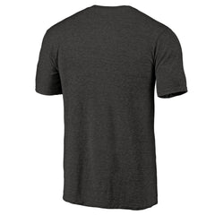 Toronto Raptors Distressed Logo Tri-Blend T-Shirt Black
