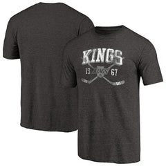 Los Angeles Kings Vintage Collection Line Shift Tri-Blend T-Shirt - Black | US 2953224
