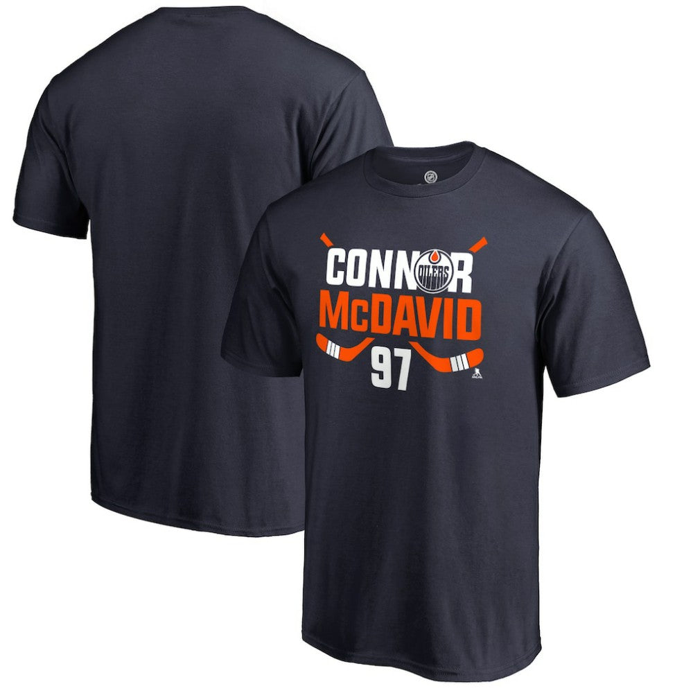 Connor McDavid Edmonton Oilers Hometown Collection CM97 T-Shirt - Navy | US 2957052