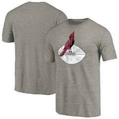 Arizona Cardinals Throwback Logo Tri-Blend T-Shirt - Ash T-shirts