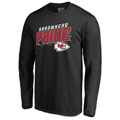 Kansas City Chiefs Hometown Collection Long Sleeve T-Shirt - Black T-shirts
