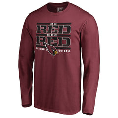 Arizona Cardinals Hometown Collection Long Sleeve T-Shirt - Cardinal T-shirts