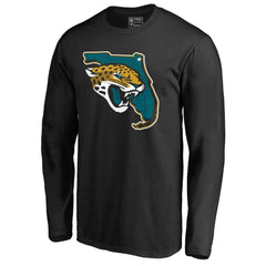 Jacksonville Jaguars Hometown Collection Long Sleeve T-Shirt - Black T-shirts