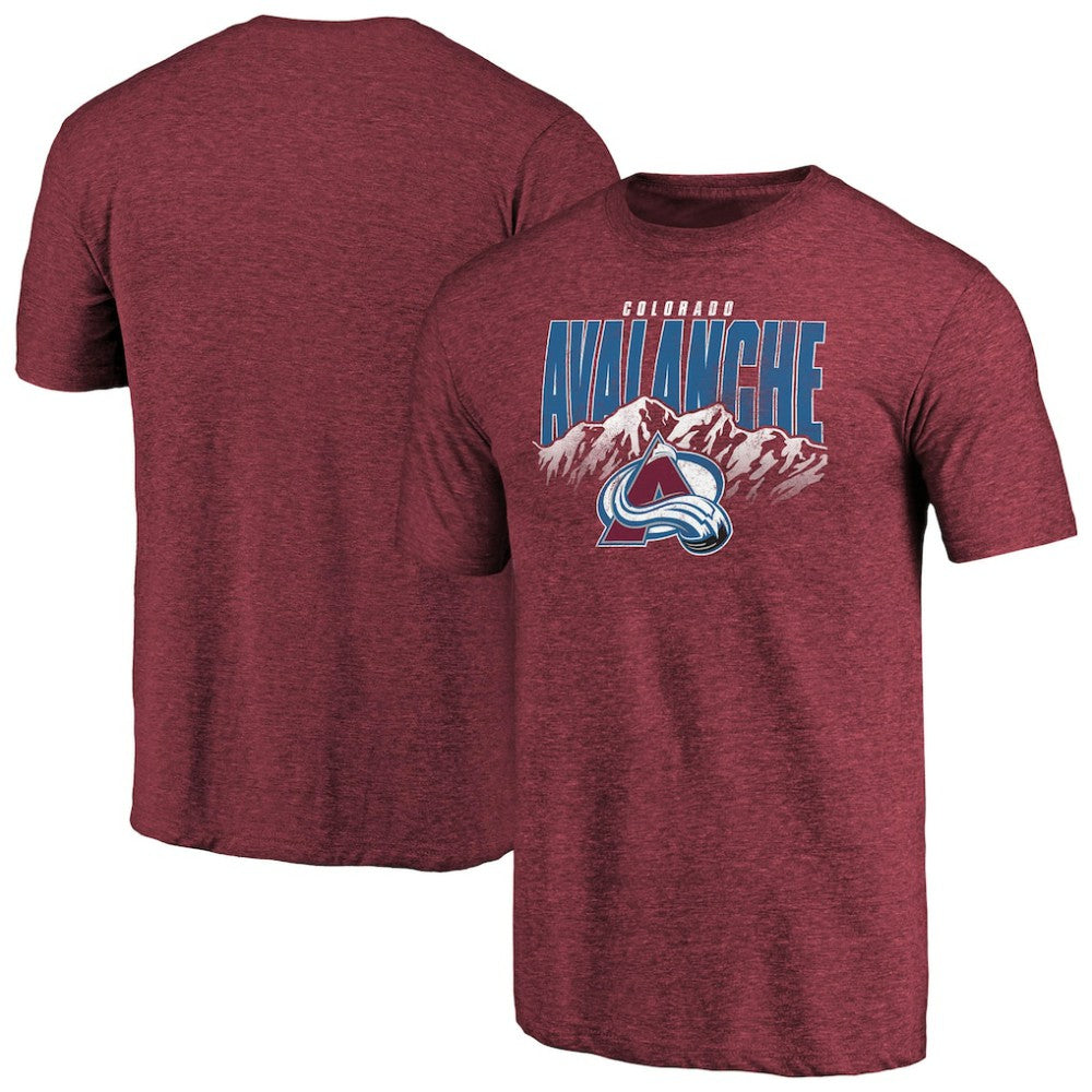 Colorado Avalanche Hometown Collection Tri-Blend T-Shirt - Burgundy | US 2970593