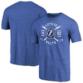 Tampa Bay Lightning Hometown Collection Tri-Blend T-Shirt - Blue | US 2970782