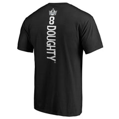 Drew Doughty Los Angeles Kings Backer Name & Number T-Shirt - Black | US 2975441