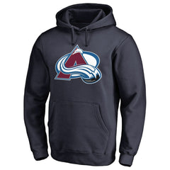 Nathan MacKinnon Colorado Avalanche Backer Name & Number Pullover Hoodie - Navy | US 2975524