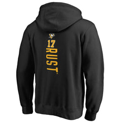 Bryan Rust Pittsburgh Penguins Backer Name & Number Pullover Hoodie - Black | US 2975550