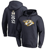 Roman Josi Nashville Predators Backer Name & Number Pullover Hoodie - Navy | US 2975572