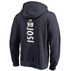 Roman Josi Nashville Predators Backer Name & Number Pullover Hoodie - Navy | US 2975572