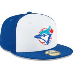 Toronto Blue Jays New Era Cooperstown Collection Wool 59FIFTY Fitted Hat - White Hats