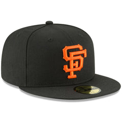 San Francisco Giants New Era Cooperstown Collection Wool 59FIFTY Fitted Hat - Black Hats