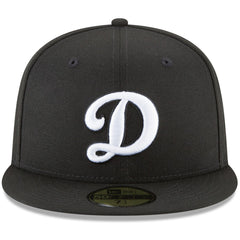 Los Angeles Dodgers New Era 59FIFTY Fitted Hat - Black Hats