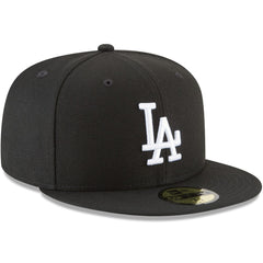 Los Angeles Dodgers New Era 59FIFTY Fitted Hat - Black Hats