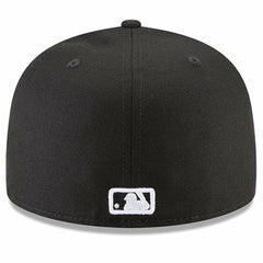Atlanta Braves New Era 59FIFTY Fitted Hat - Black Hats