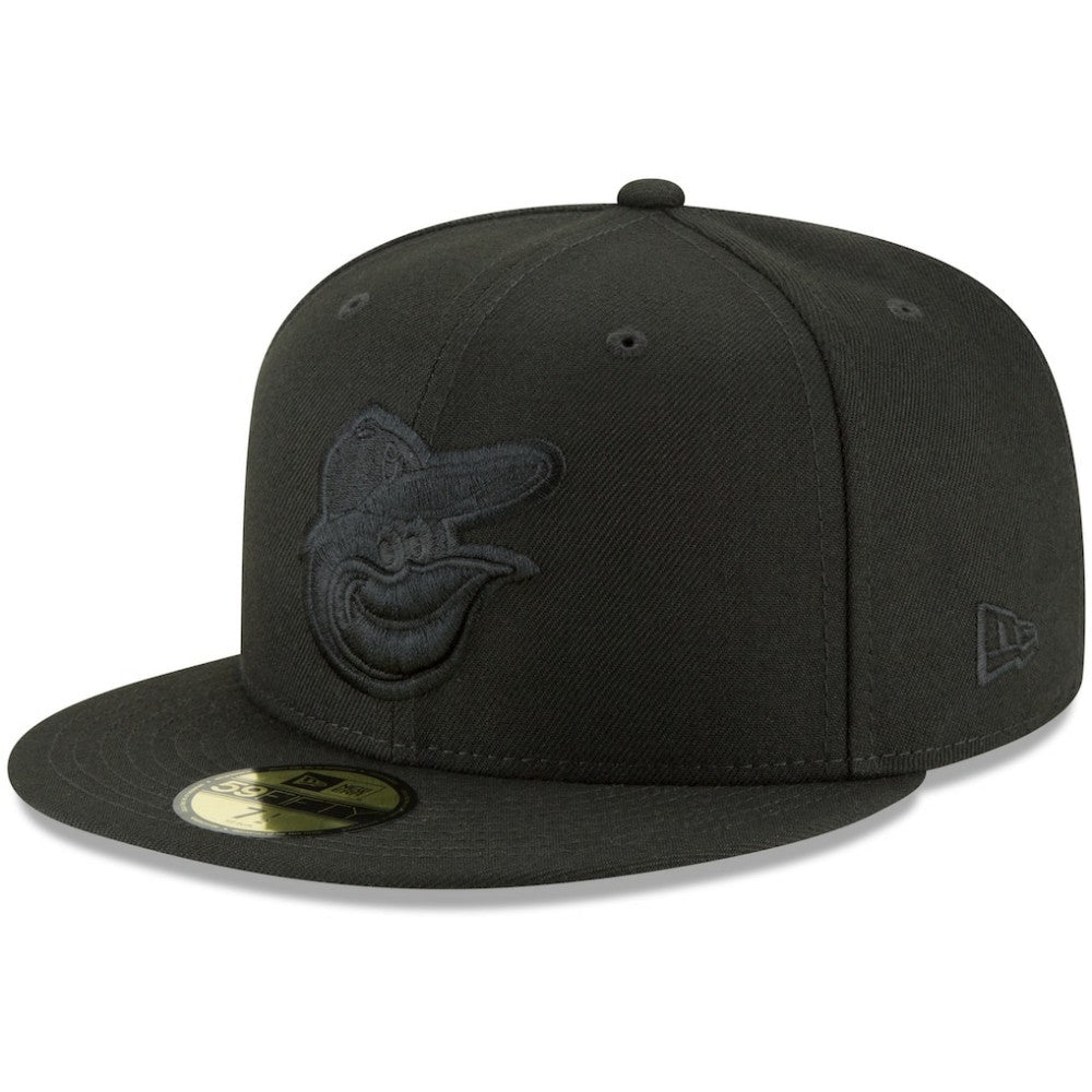 Baltimore Orioles New Era Primary Logo Basic 59FIFTY Fitted Hat - Black Hats
