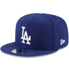 Los Angeles Dodgers New Era Team Color 9FIFTY Snapback Hat - Navy Hats