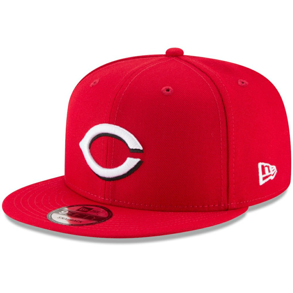 Cincinnati Reds New Era Team Color 9FIFTY Snapback Hat - Red Hats