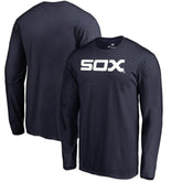 Chicago White Sox Cooperstown Collection Wahconah Long Sleeve T-Shirt - Navy T-shirts