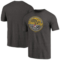 Pittsburgh Pirates Hometown Collection Steel City T-Shirt - Black T-shirts