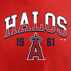 Los Angeles Angels Hometown Collection Halos T-Shirt - Red T-shirts