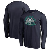 Seattle Mariners Hometown Collection Cascadia Long Sleeve T-Shirt - Navy T-shirts