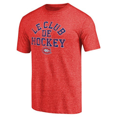 Montreal Canadiens Hometown Collection Le Club Tri-Blend T-Shirt - Red | US 2991658