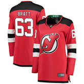 Jesper Bratt New Jersey Devils Fanatics Women's Home Breakaway Player Jersey - Red | US 2994918