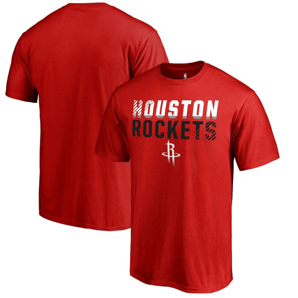 Houston Rockets Fade Out T-Shirt Red