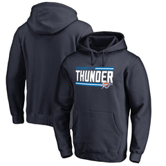 Oklahoma City Thunder Onside Stripe Pullover Hoodie Navy outlet