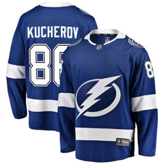 Nikita Kucherov Tampa Bay Lightning Fanatics Breakaway Jersey - Blue | US 3000899