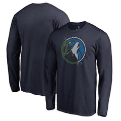 Minnesota Timberwolves X-Ray Long Sleeve T-Shirt Navy outlet