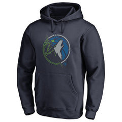 Minnesota Timberwolves X-Ray Pullover Hoodie Navy