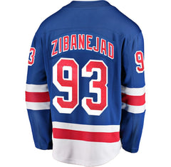 Mika Zibanejad New York Rangers Fanatics Home Breakaway Player Jersey - Blue | US 3005972