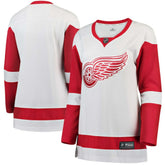 Detroit Red Wings Fanatics Women's Away Breakaway Jersey - White | US 3009281