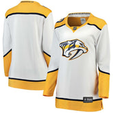 Nashville Predators Fanatics Women's Away Breakaway Jersey - White | US 3009287