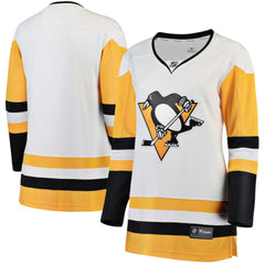 Pittsburgh Penguins Fanatics Women's Away Breakaway Jersey - White | US 3009293