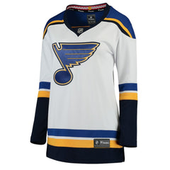 St. Louis Blues Fanatics Women's Away Breakaway Jersey - White | US 3009295
