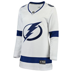 Tampa Bay Lightning Fanatics Women's Away Breakaway Jersey - White | US 3009296