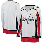 Washington Capitals Fanatics Women's Away Breakaway Jersey - White | US 3009300