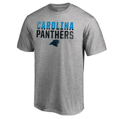Carolina Panthers Iconic Collection Fade Out T-Shirt - Ash T-shirts