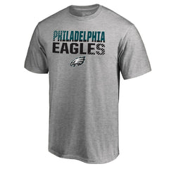 Philadelphia Eagles Iconic Collection Fade Out T-Shirt - Ash T-shirts