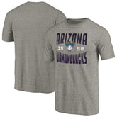 Arizona Diamondbacks Cooperstown Collection Antique Stack Tri-Blend T-Shirt - Gray T-shirts
