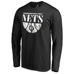 Brooklyn Nets Buckets Long Sleeve T-Shirt Black