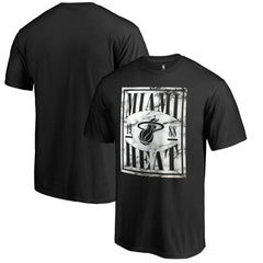 Miami Heat Black Court Vision T-Shirt