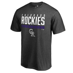 Colorado Rockies Win Stripe T-Shirt - Ash T-shirts