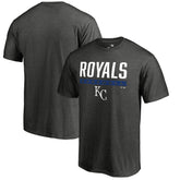 Kansas City Royals Win Stripe T-Shirt - Ash T-shirts