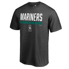 Seattle Mariners Win Stripe T-Shirt - Ash T-shirts